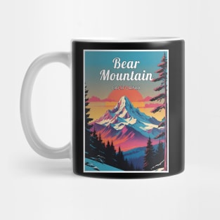 Bear Mountain ski California usa Mug